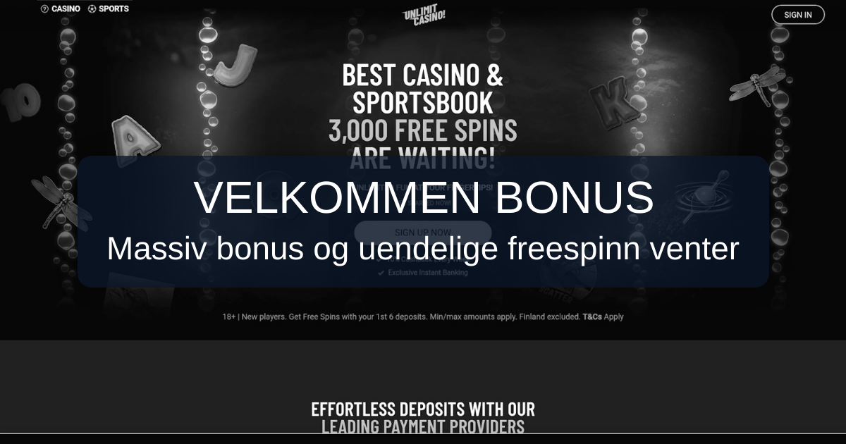 Unlimit Casino i Norge