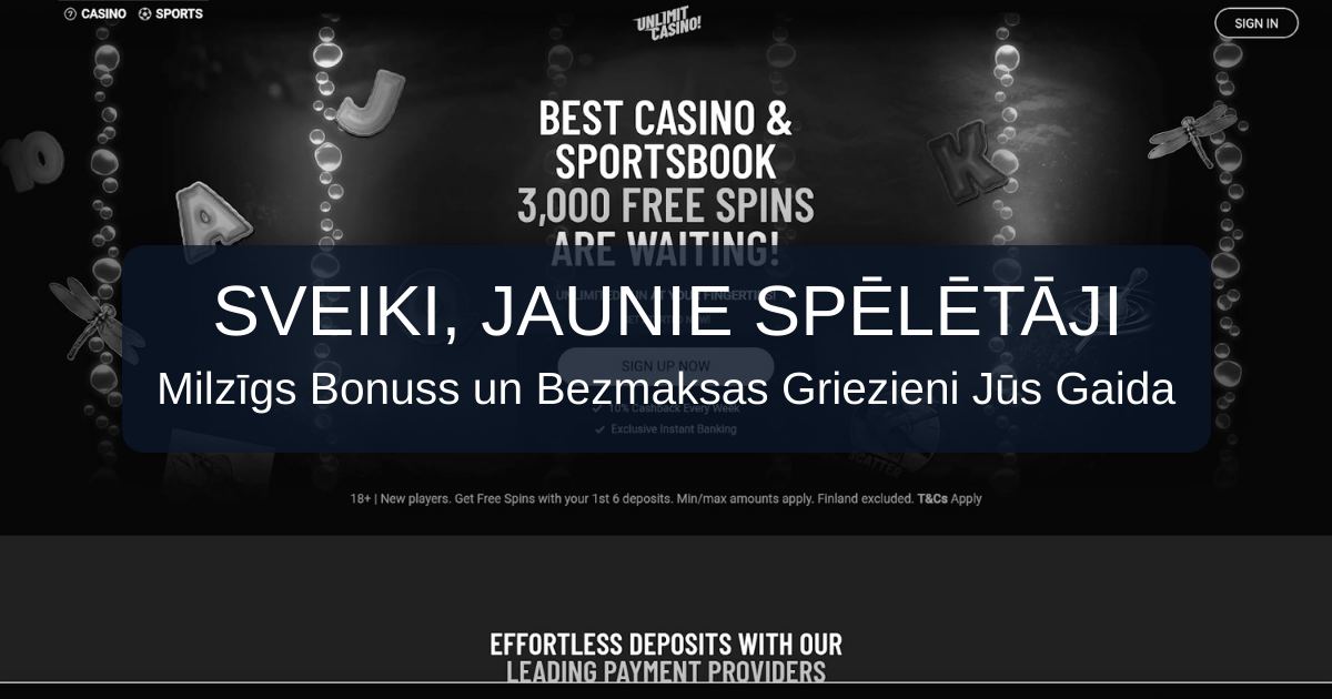 Unlimit Casino Latvijā